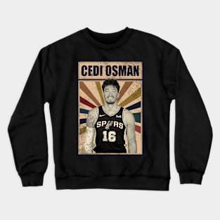 San Antonio Spurs Cedi Osman Crewneck Sweatshirt